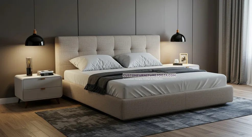 Jasa pembuatan tempat tidur dewasa custom berkualitas di Jogja