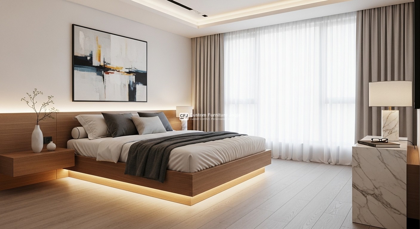 custom furniture kamar tidur jogja